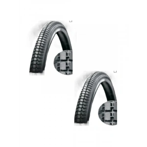 28 Jant 28x1.5/8x1.1/4 (700x32C) 1 mm Zırhlı Bisiklet Dış Lastiği X 2 Adet (2591)