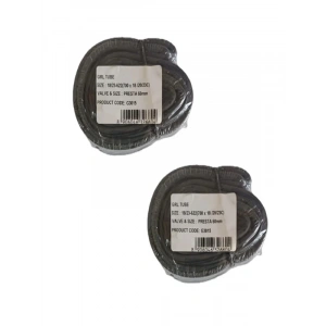 700x18 (700x20/23c) (18/23-622) FV 60 mm İnce Sibop Bisiklet İç Lastiği X 2 Adet