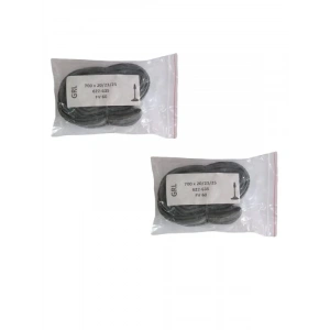 700x20 (700x23/700x25) (622-635) FV 60 mm İnce Sibop Bisiklet İç Lastiği X 2 Adet