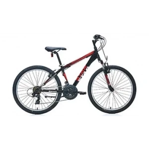 Bianchi Star V Fren 21 Vites 24 Jant Dağ Bisikleti Siyah Kırmızı