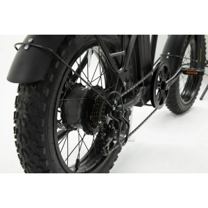 Bisan E-Folding F2 Shimano 7 Vites Disk Fren 20 Jant Elektrikli Katlanır Bisiklet Siyah Sarı