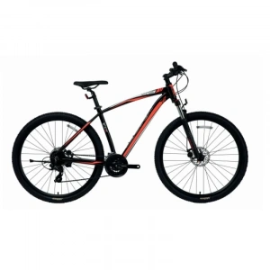 Bisan MTX 7200 29 Jant 24 Vites MD Mat Siyah Kırmızı Dağ Bisikleti 43 Kadro