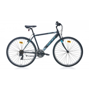 Carraro Active 280 V Fren 21 Vites 28 Jant Şehir Bisikleti Siyah Mavi 49 Kadro