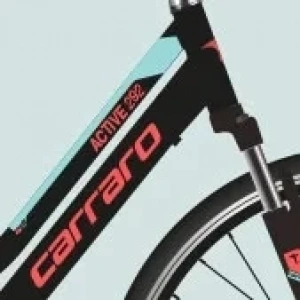 Carraro Active 292 V Fren 21 Vites 28 Jant Şehir Bisikleti Siyah Açık Turkuaz 40 Kadro