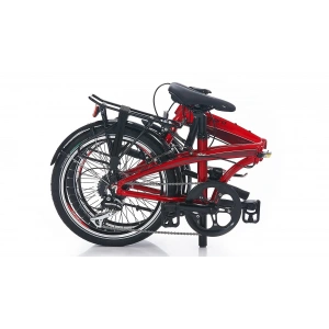 Carraro Flexi 108 V Fren 8 Vites 20 Jant Katlanır Bisiklet Açık Yeşil Siyah Kırmızı
