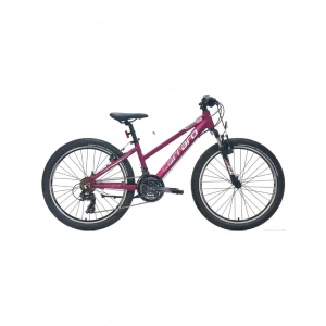 Carraro Force 401 24 Jant 21 Vites V Fren Dağ Bisikleti Mat Mürdüm Pembe