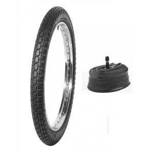 Diamond 17 Jant 2.75-17 Motosiklet Dış Lastiği Jumbo R (Arka) 6PR + KRT Marka İç Lastik Seti