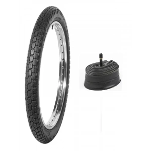 Diamond 18 Jant 3.00-18 Motosiklet Dış Lastiği Jumbo R (Arka) 6PR + KRT Marka İç Lastik Seti