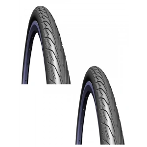 Rubena 24 Jant 24x1.90 3mm Zırhlı Reflektörlü Bisiklet Dış Lastiği Siyah V66 X 2 Adet