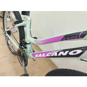 Salcano Excel Lady 26 Jant V-Fren Mint Yeşili Pembe Dağ Bisikleti