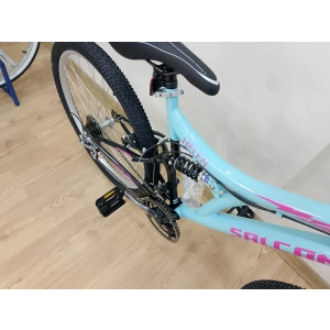Salcano Helen 26 Jant V-Fren Turkuaz Koyu Pembe Pembe Dağ Bisikleti