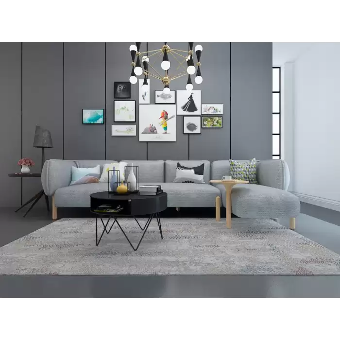 Angora Bien 9971F Renkli Modern Akrilik Halı