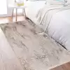 Angora Aqua A114C Bej Mavi Modern Halı