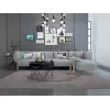 Halıca Ada E138B D Akrilik Modern Oturma Odası Salon Mutfak Halısı