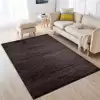 Halıca Julia 24021D D İnce Yıkanabilir Düz Renk Antrasit Kilim