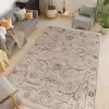 Elexus Ada Mh387 Krem/Kahve 100X300 3 M² Bambu Vintage Yolluk