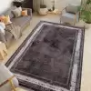 Halıca Black 33803 N İnce Bambu Yüksek Kalite Siyah Salon Halısı