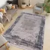 Halıca Blue 34044 N İnce Bambu Yüksek Kalite Mavi Halı