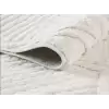 Halıca Elsa 1057A Baklava Desenli Yumuşak İskandinav Shaggy Krem Çocuk Odası Oturma Odası Salon Mutfak Halısı