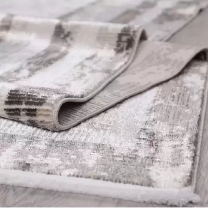 Angora Adriya A024A Kahverengi Krem Modern Halı