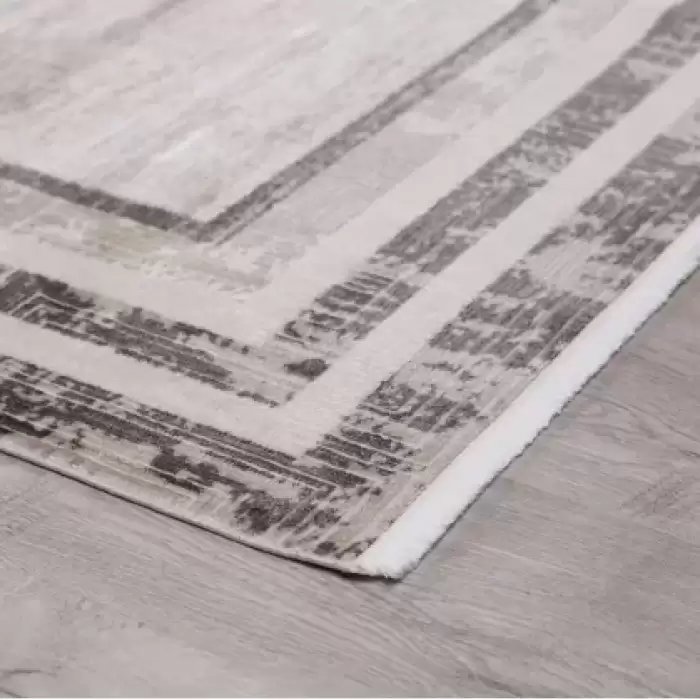 Angora Adriya A024A Kahverengi Krem Modern Halı