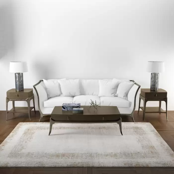 Angora Adriya A056G Krem Modern Halı