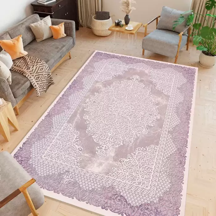 Halıca Klasik 31786 N Akrilik Modern Desenli Kalın Halı