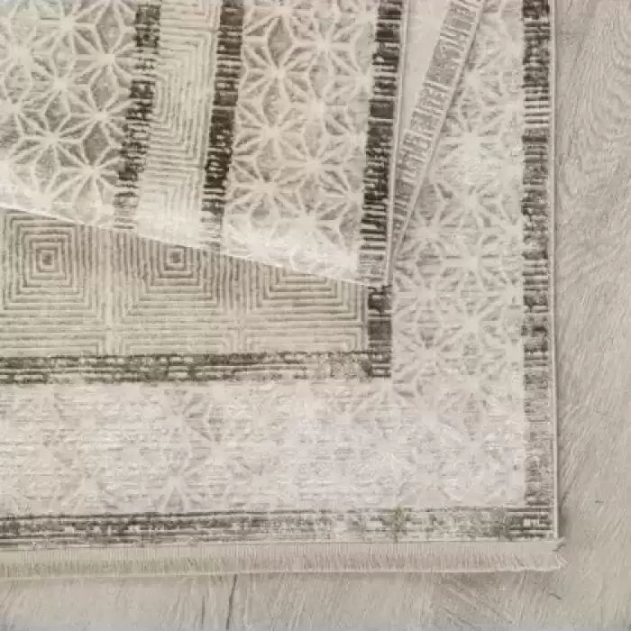 Angora Adriya A243A Kahverengi Krem Halı