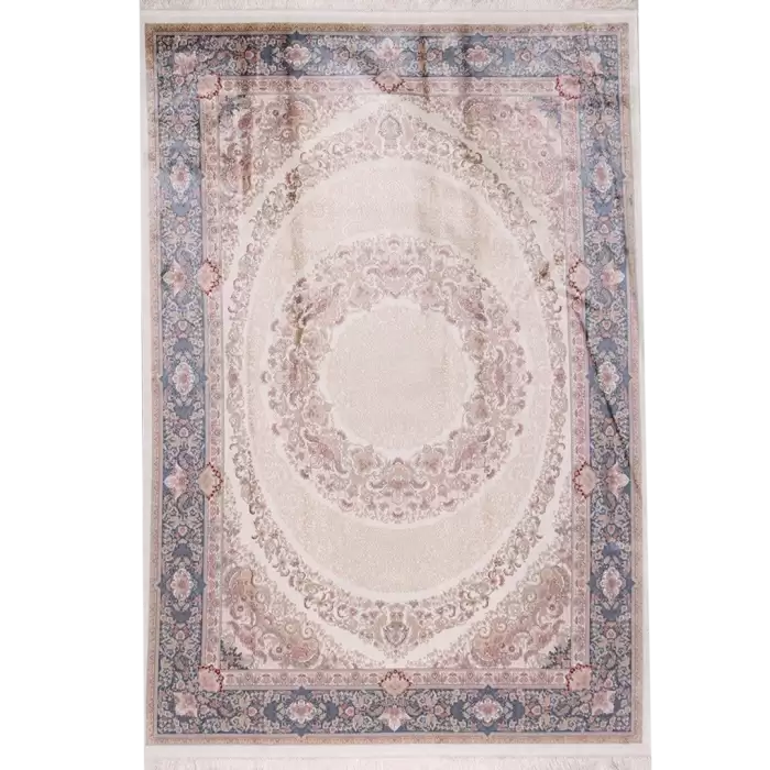 Elexus Hereke 1518 White 170X240 4,08 M² Bambu İpek Klasik Salon Oturma Odası Halısı