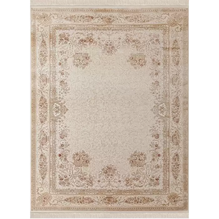 Elexus Versay 1684 Bej 120X180 2,16 M² İnce Klasik Motifli Salon Oturma Odası Halısı