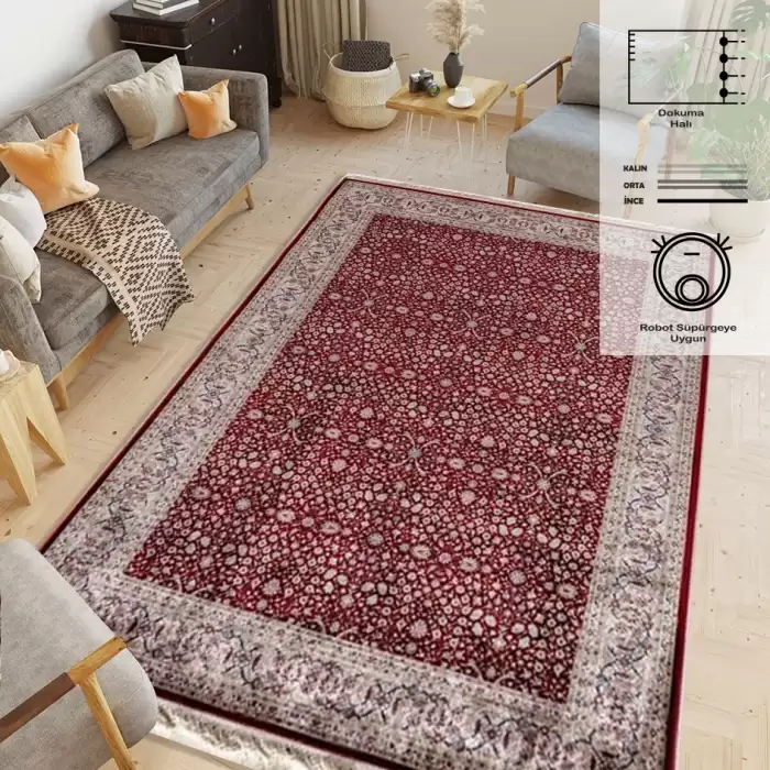 Halıca Imperius Y5014K D Klasik Desen Modal İpek Halı