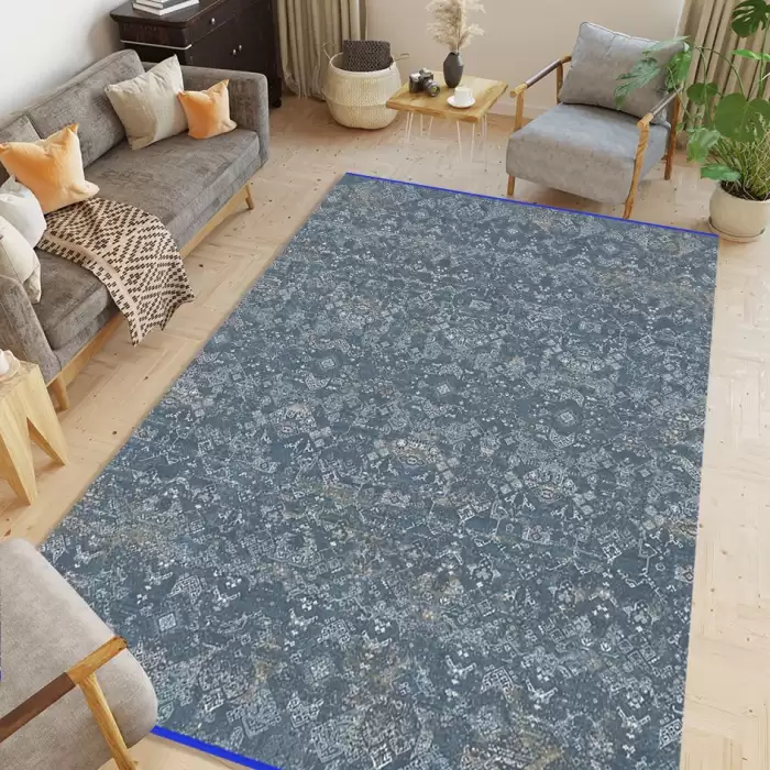 Halıca Lys Plus Ls225X N Dekoratif Etnik Desenli Bambu Kilim