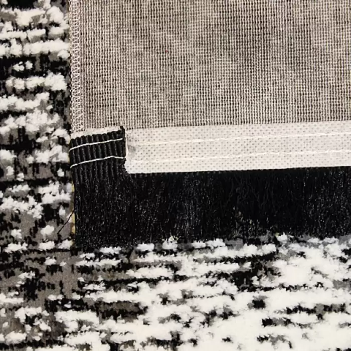 Halıca Pırlanta Exclusive 8622S N Dekoratif İnce Modern Desenli Gri Kilim