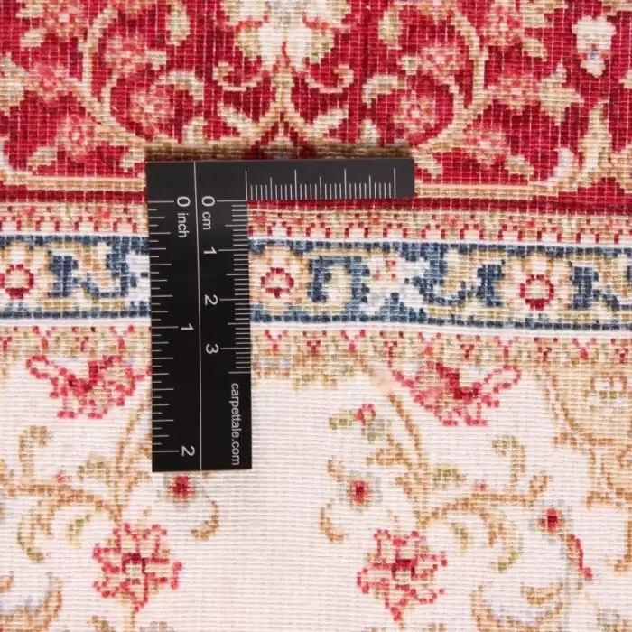 Elexus Hereke 1508 White 90X150 R 1,35 M² Bambu İpek Klasik Yolluk
