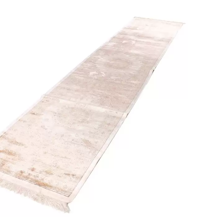 Elexus Hereke 1523 White 90X390 3,51 M² Bambu İpek Klasik Yolluk