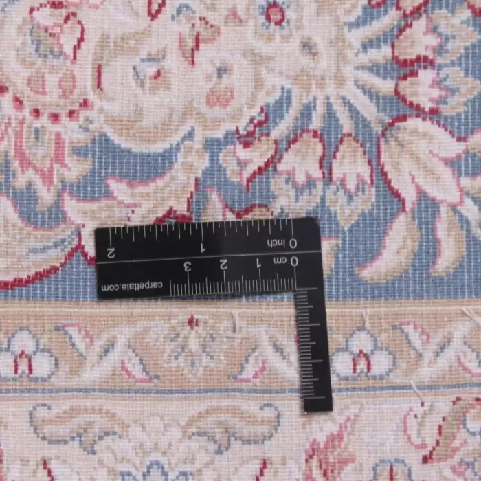 Elexus Hereke Ga931 Beige/ Blue 290X200 5,8 M² Bambu İpek Klasik Salon Oturma Odası Halısı