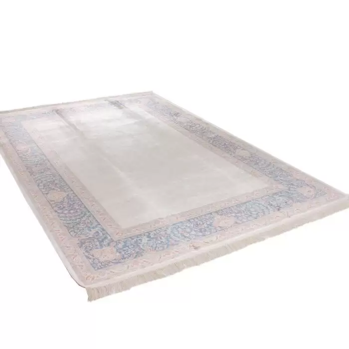 Elexus Hereke Ga931 Beige/ Blue 290X200 5,8 M² Bambu İpek Klasik Salon Oturma Odası Halısı