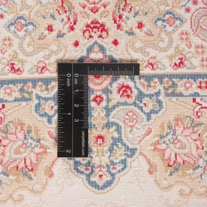 Elexus Hereke Mh096 White 90X150 N 1,35 M² Bambu İpek Klasik Yolluk