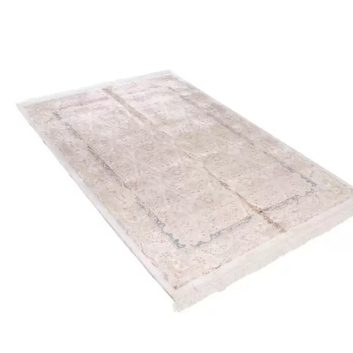 Elexus Hereke Mt191 White 190X130 R 2,48 M² Bambu İpek Klasik Salon Oturma Odası Halısı