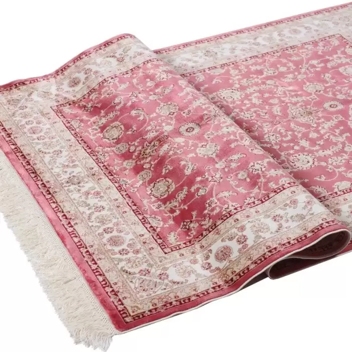 Elexus Hereke Yy460 Red 90X150 1,35 M² Bambu İpek Klasik Yolluk
