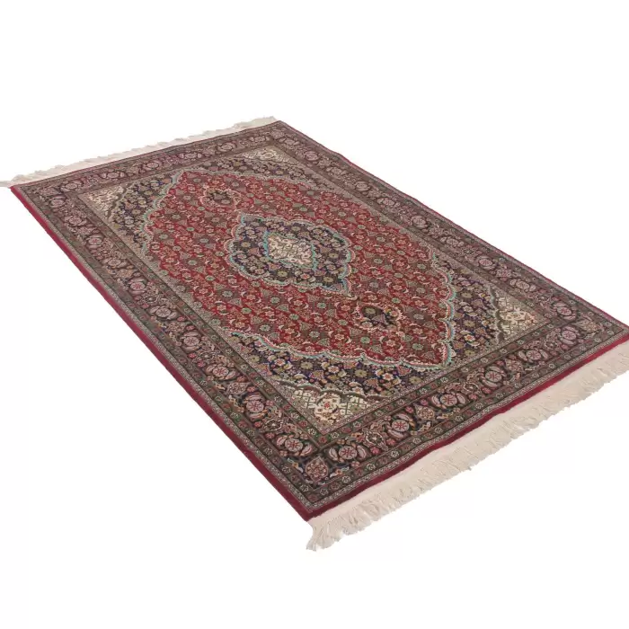 Fars Yün İpek 184X122 2,24 M² El Dokuma Halı