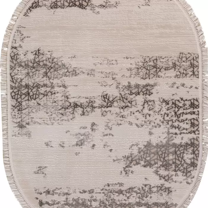 Halıca Nigar 1876A O Yumuşak Akrilik Oval Salon Halısı