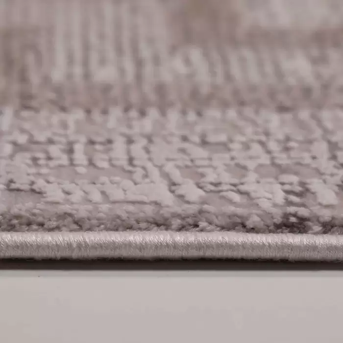Halıca Beige 34043 N İnce Bambu Yüksek Kalite Salon Halısı