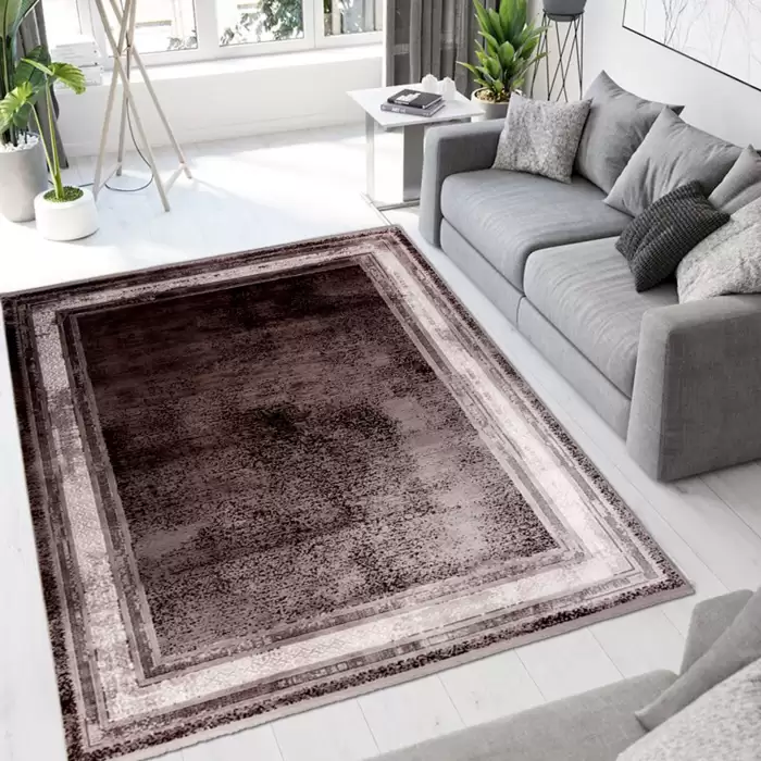 Halıca Black 33803 N İnce Bambu Yüksek Kalite Siyah Salon Halısı