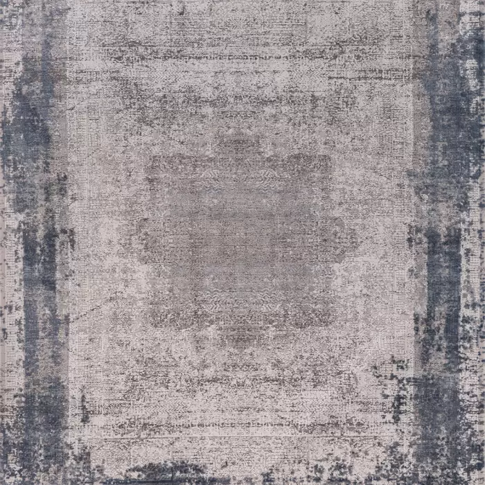 Halıca Blue 34044 N İnce Bambu Yüksek Kalite Mavi Halı
