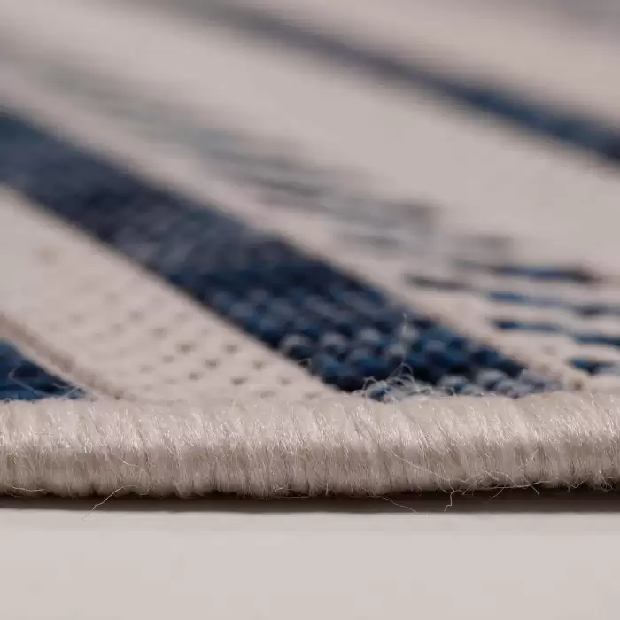 Halıca Jüt 2337 O Dekoratif Sisal Anti Alerjik Tozumaz Yuvarlak Kilim