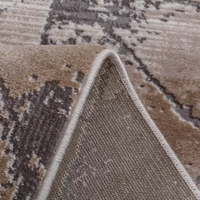 Halıca Klasik 30371 N Akrilik Geometrik Desenli Kalın Halı