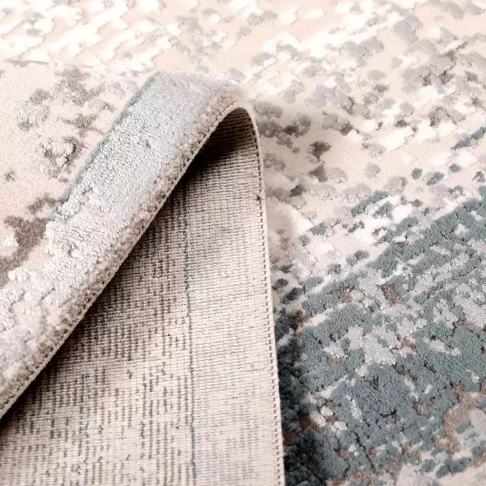 Halıca Parma 2491B N Modern Serpme Desen Bambu Halı