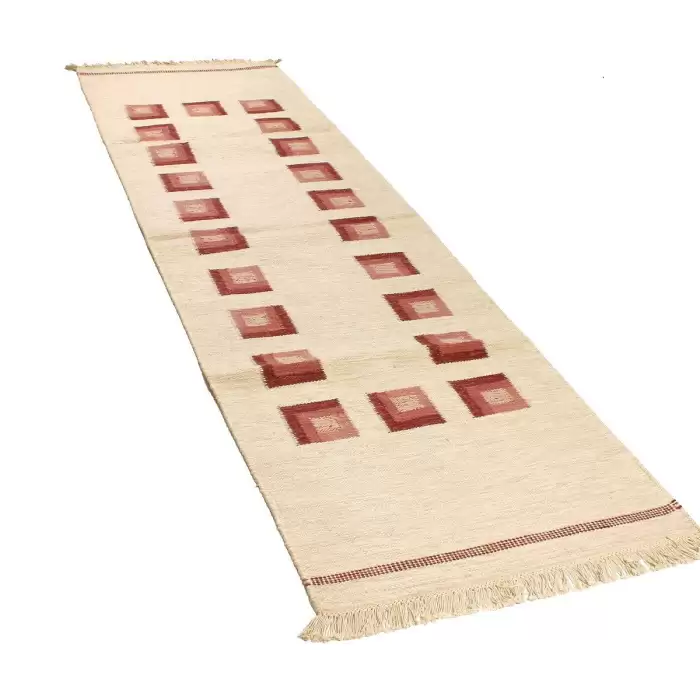 Indian Wool Kilim 080X300 2,40 M²