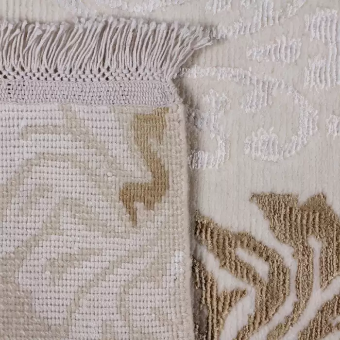 Motto Damask Altın 084X298 2,50 M² El Dokuma Halı